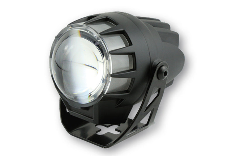 Highsider LED LED dvojitý proud, černý, průměr objektivu 45 mm 223-454