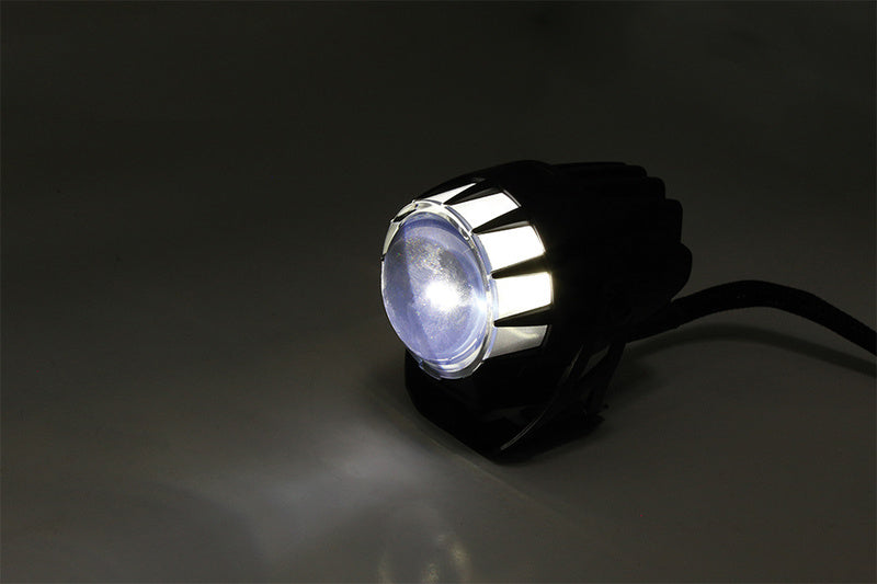 Highsider LED LED dvojitý proud, černý, průměr objektivu 45 mm 223-454