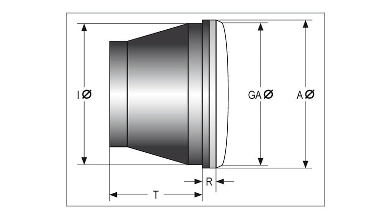 Highsider Jackson LED Hlavní vložka světlometů - 5 3/4 ”226-016