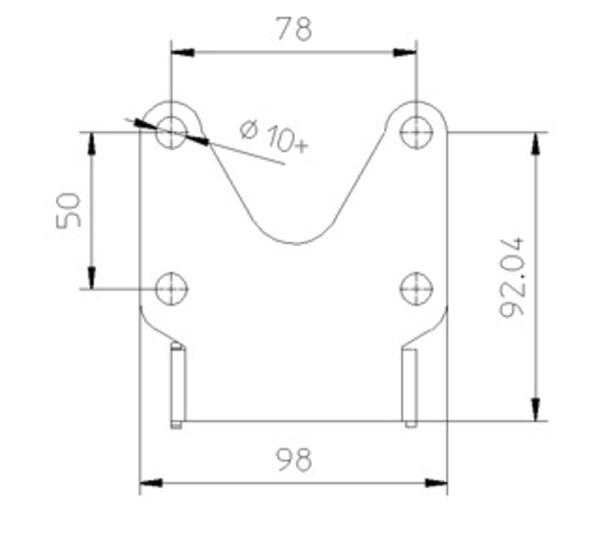 Highsider Universal Holder - typ 1 282-001
