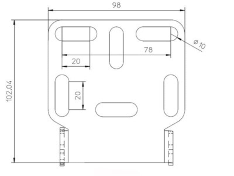 Highsider Universal Holder - typ 2 282-002