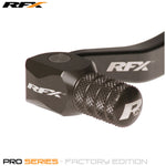 RFX Flex+ Factory Edition Gear Pedal (černý/tvrdý eloxovaný titan) - KTM SXF250/350/EXCF250/350 FXGP5100099HA