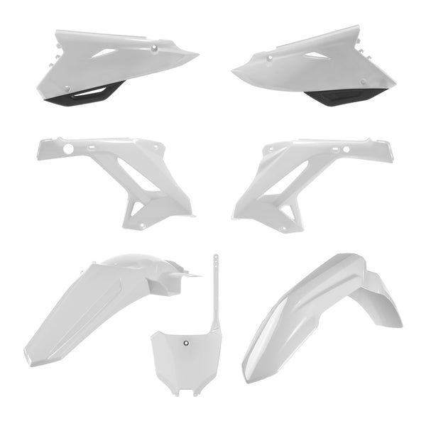 Policejní přístav MX Restyling Plastic Kit White - Honda CR125 / 250 91310