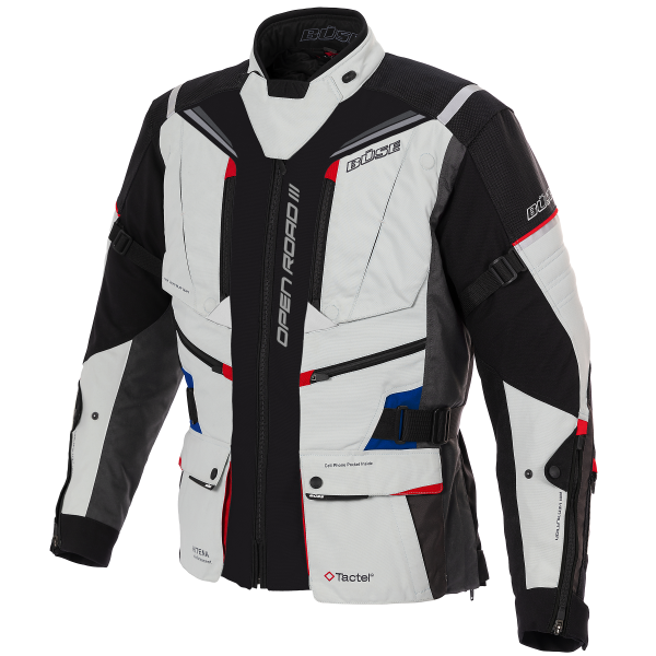 Büse Textile MC Jacket Open Road III Grey