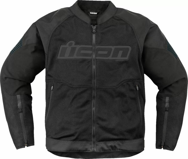 Icon Jacket Overlord3 Mesh Bk 2x 2820-6734