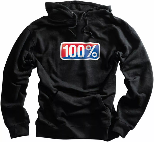 100% hoody classic 100% BK LG 20029-00032