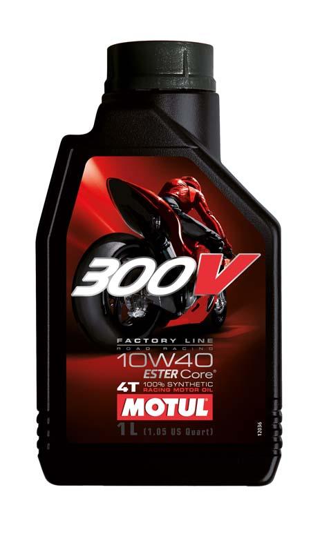 Linka Motul 300V 4t tovární linka 10W-40 1 l (12ks/karton)