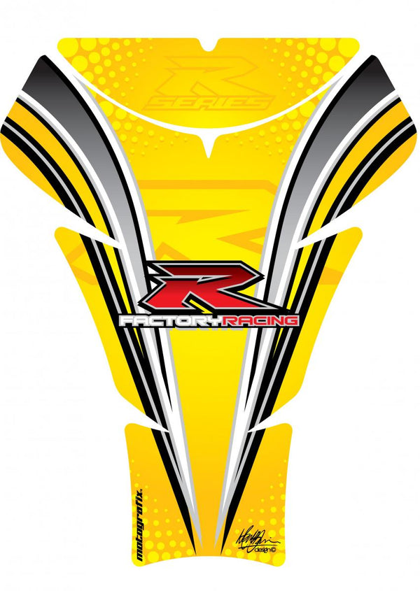 Ochrana nádrže 05-08 GSXR1000/06-15 GSXR600 750 Žlutá