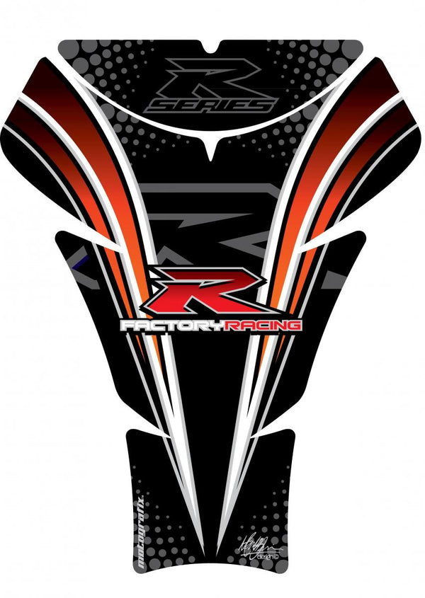 Ochrana nádrže 05-08 GSXR1000/06-15 GSXR600 750 BLACK/ORANG