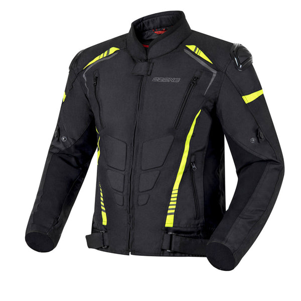 Ozone textile mc-jacket pulse black /flu