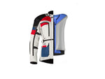 První airbag Textile MC Jacket Adventure-X Blue /Red