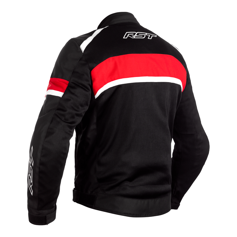 První textilní pilot MC-Jacket Black /Red