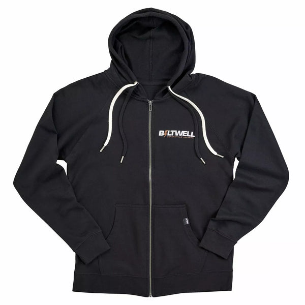 Biltwell Hoodie Bolts Zip Black LG 8123-023-004
