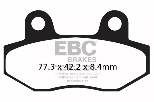 Brzdová destička EBC Sintered HH FA086/2HH