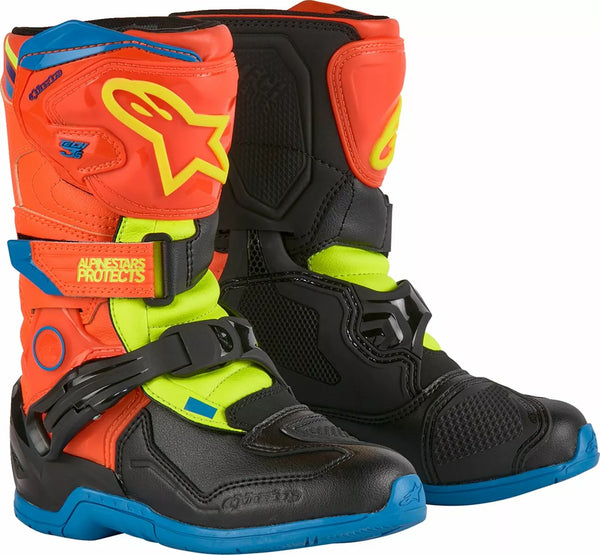 Alpinestars (MX) Boot T3s Kids Or/Bl/Y 13 2014524-4755-13
