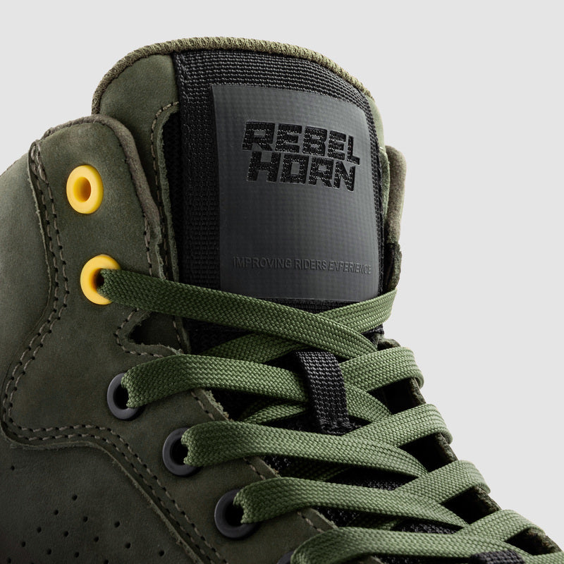 Rebelhorn unisex mc-shoes spike green