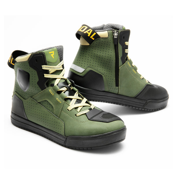 Rebelhorn Unisex MC Shoes Vandal II Green