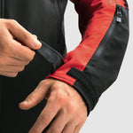 Softshell MC-Jacket Rebelhorn Slash Black /Red