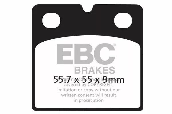 EBC BRAND PAD VEE SEMISNTRD FA018V
