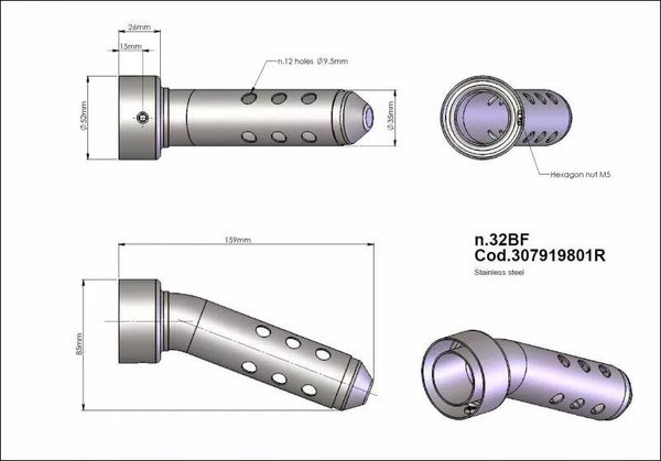 Leovince DBKILL 32BF 307919801R