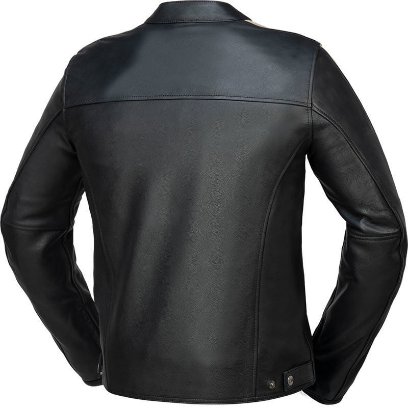 ixs mc-leather jacket ld classic stripe black