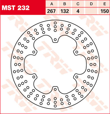 TRW rotor TRW MST232 MST232