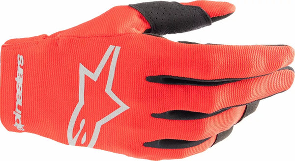 Alpinestars (MX) Glove Radar Red/SLV S 3561824-385-S