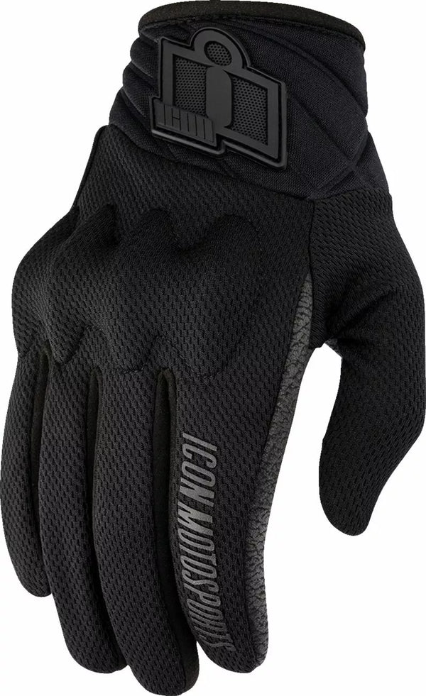 Icon Glove Wm Anthem 3 BK XS 3302-0941
