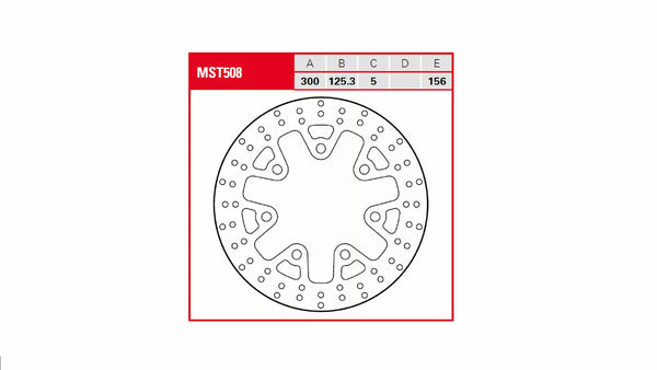TRW rotor TRW MST508