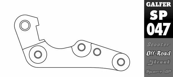 Adaptér třmenu Galfer SP047