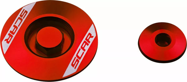 Zástrčka motoru jizvy červená EP200