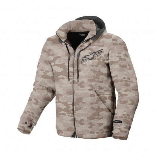 Macna Kevlar MC-Hoodie Okres Beggie /Camo