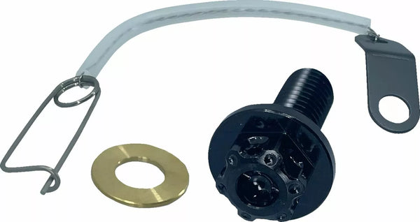 PSR Drain Plug 10x1.5x22 BLK 00-01944-22