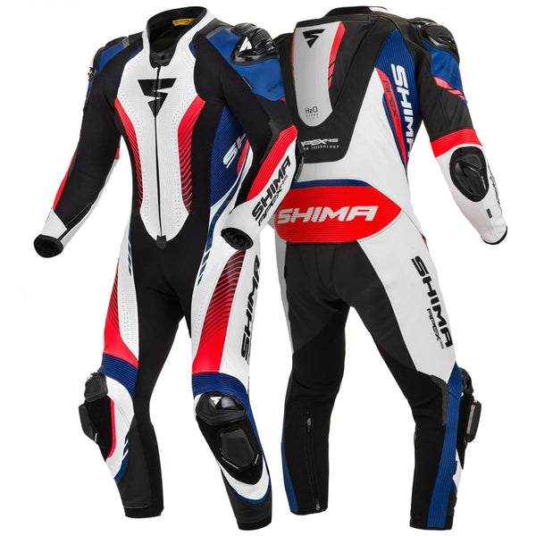 Shima Mc-Skin suit 1 piece Apex RS Blue / White 