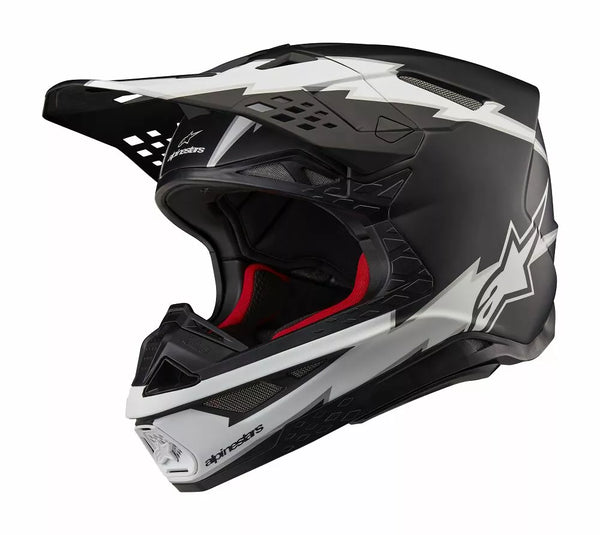 Alpinestars (MX) Helma SM10 AMP BLK/WT XL 8300623-1121-XL