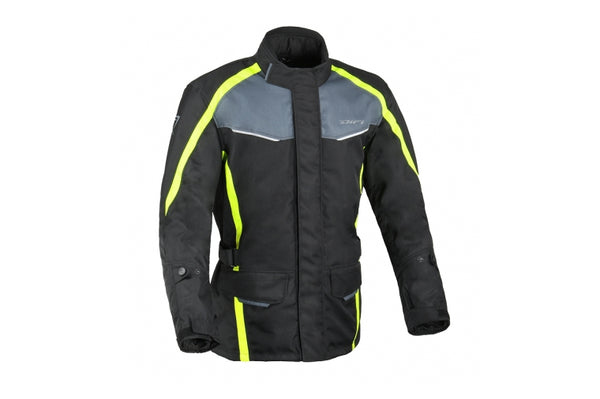 DiFi Children Textile MC bunda Cage Kid Black /Chřipka