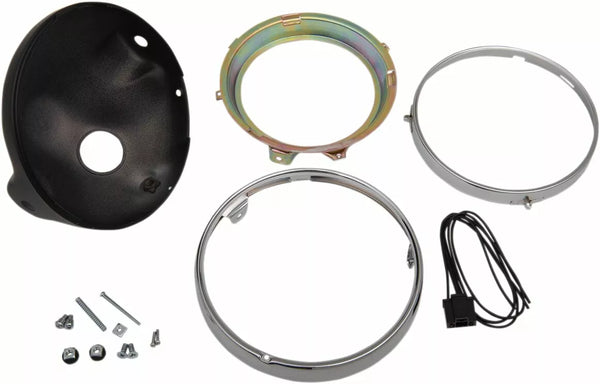 Emgo H/Lamp Z1 styl Shell BLK 66-65010