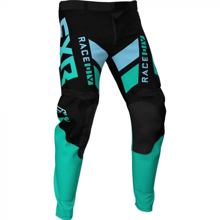 FXR Pódium MX Cross Pants 21 Black /Mint /Sky Blue