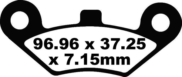 EBC BRAND PAD CARBOR TT nečistota fa453tt