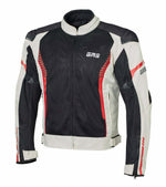 GMS Textile MC Jacket Samu Mesh Grey /Black /Red