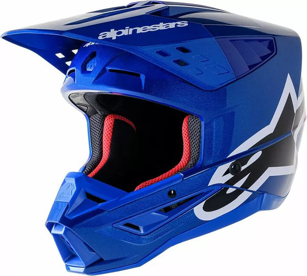 Alpinestars Cross MC Helmet Supepetech M5 Corp Blue