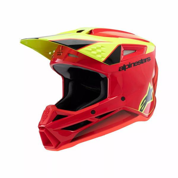 Alpinestars (MX) Helma Surface SM3 FRY RD/YL/BK Y 8301725-3051 -S