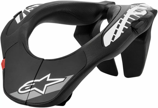 Podpora krku Alpinestars (MX) pro mládež BK/WT 6540118-12-OS