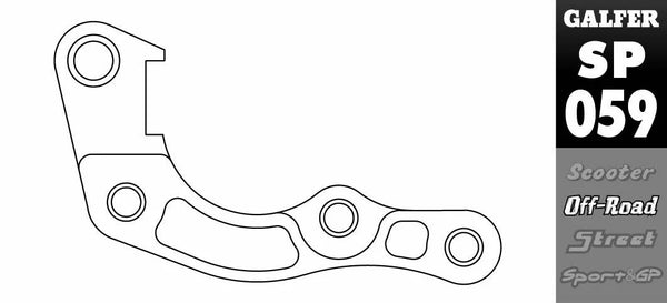 Adaptér třmenu Galfer SP059