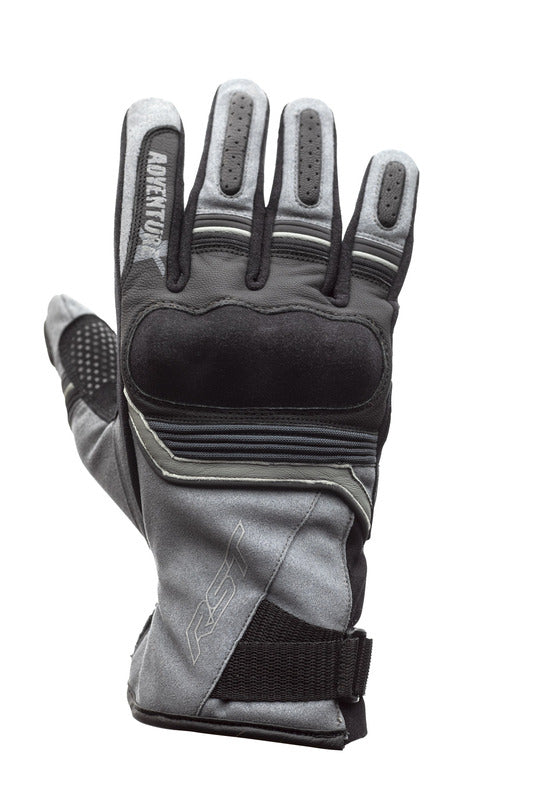 První dobrodružství-x CE Gloves Leather-Grey Velikost xl 102392gry-11
