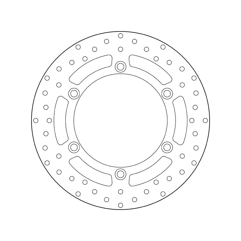 BREMBO Serie Oro Round Fixed Brake Disc 68B407E7