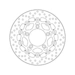 BREMBO Serie Oro Round Floating Brake Disc 78B40897