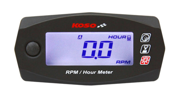 Koso Mini Style Universal Hours Counter a Rev Counter BA033W00