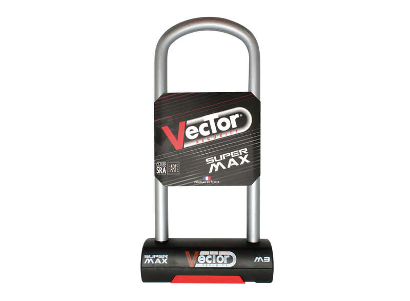 Vector Super Max M3 U-Lock-Ø16mm / 108x270mm-SRA / ART / NF-FFMC Certified U-124 /270-NV