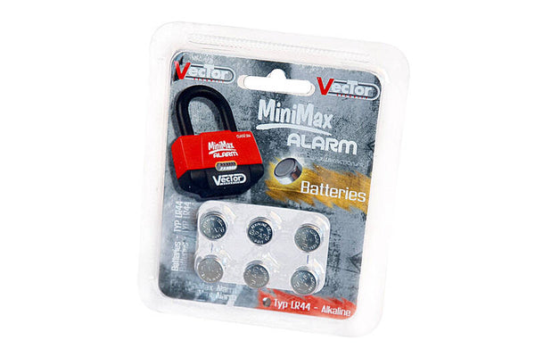 Vektor minimax+ alarmové baterie - 1,5 V (6 -back)